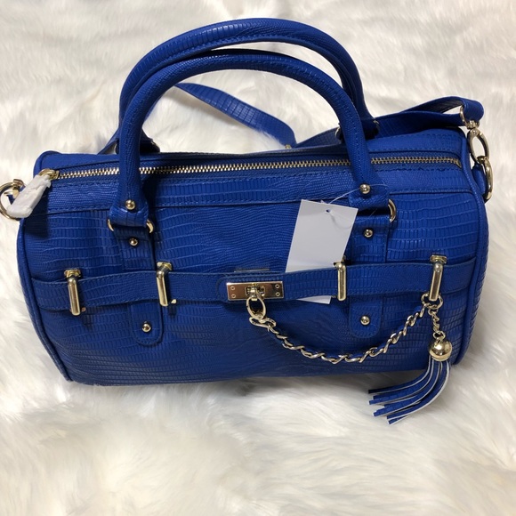 Steve Madden Handbags - Final Drop Steve Madden Cobalt Satchel
